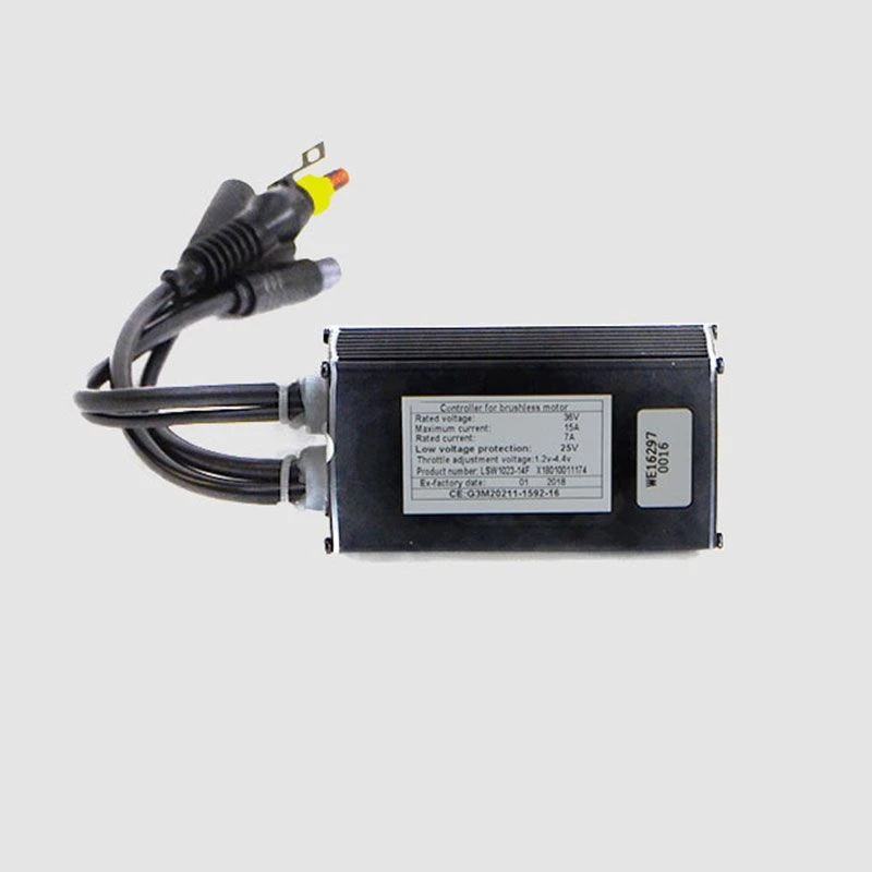 EBS Mini-Controller 36V 15A FOC Mit Lichtkabel (Akkuspannung) Mit Angepasster Firmware Für SAW20 Motoren