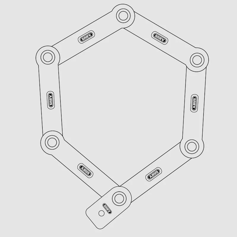ABUS Faltschloss Bordo 6000 - Image 3