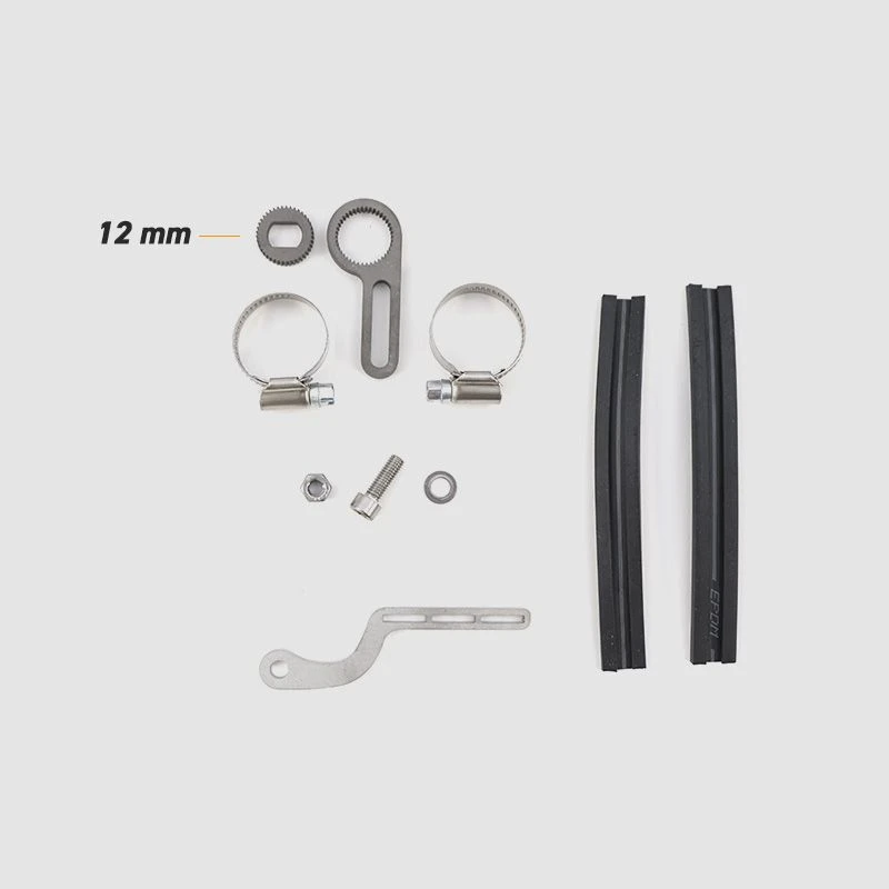 Drehmomentstütze Für Hinterradmotoren Titan-Edelstahl-Kombi Für 12 Mm Achsen